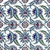 Cerames Kelebek- Keramische Wandfliesen für Bad und Küche im Mosaikstil - 1 Packung mit 12 dekorativen…